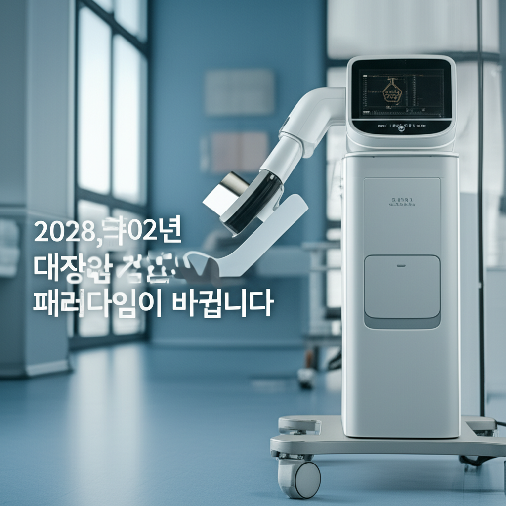 1. 2028년, 대장암 검진의 패러다임이 바뀝니다