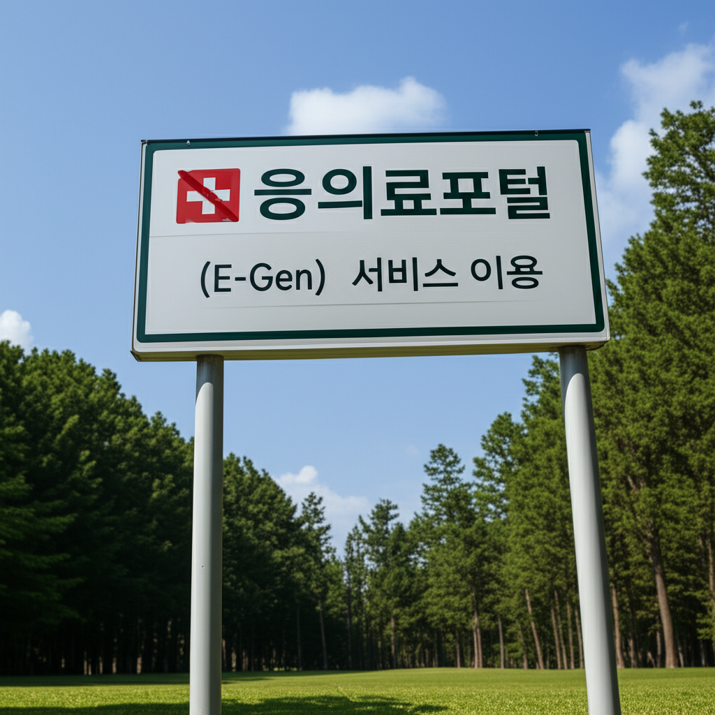 2. 응급의료포털 (E-Gen) 서비스 이용