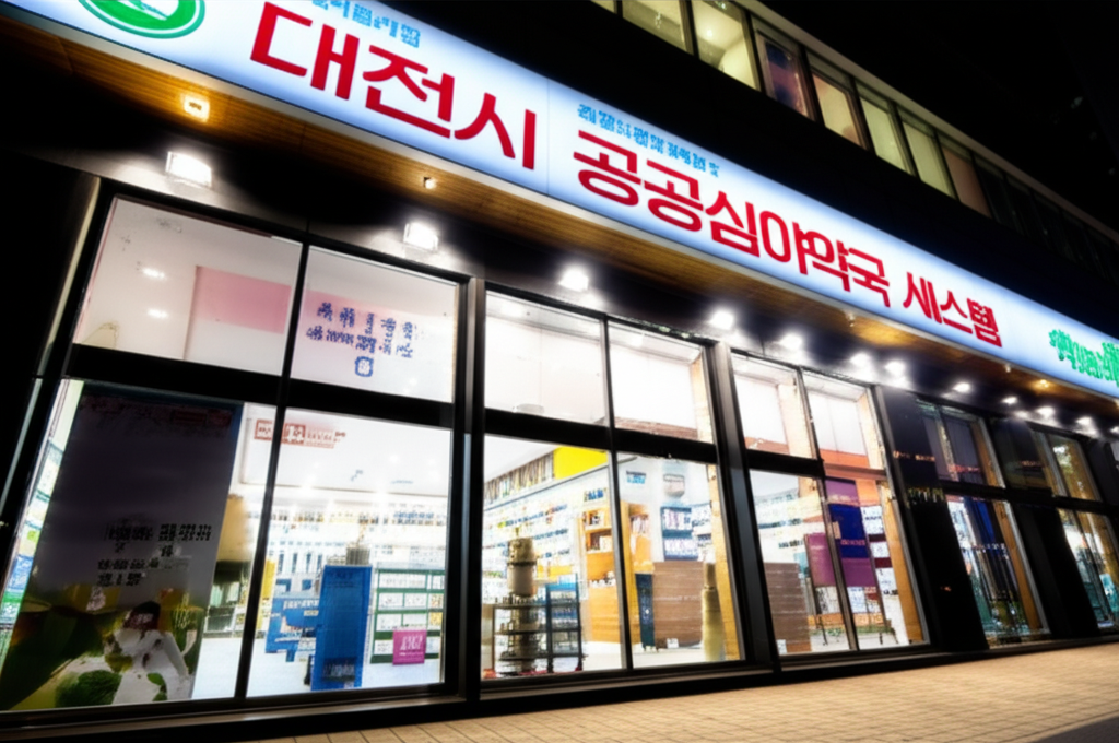 3. 대전시 공공심야약국 시스템