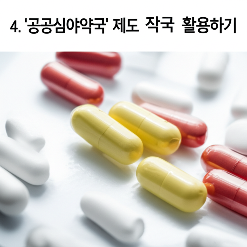 4. '공공심야약국' 제도 적극 활용하기