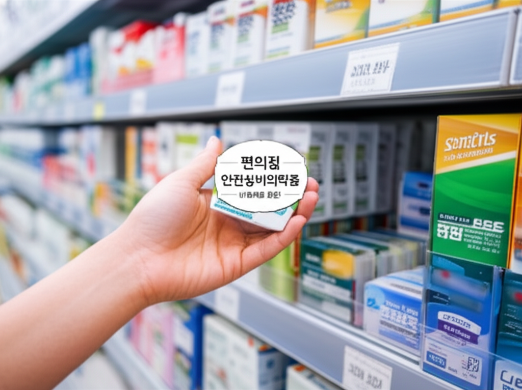 5. 편의점 안전상비의약품 구매 (가벼운 증상)